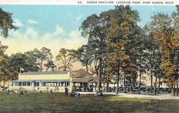 Lakeside Pavillion - Old Postcard Photo